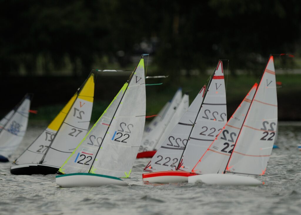Victoria sailboats racing